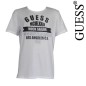 GUESS - T SHIRT ROCK SAILOR BLANC COL ROND