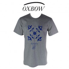 OXBOW - T SHIRT TRIAGOZ GRIS CHINE