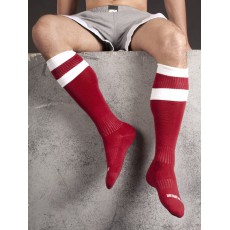 BARCODE - CHAUSSETTES FOOTBALL HAUTE ROUGE