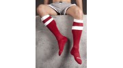 BARCODE - CHAUSSETTES FOOTBALL HAUTE ROUGE