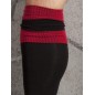 BARCODE - CHAUSSETTES FOOTBALL HAUTE NOIR/ROUGE BARCODE - CHAUSSETTES FOOTBALL HAUTE NOIR/ROUGE