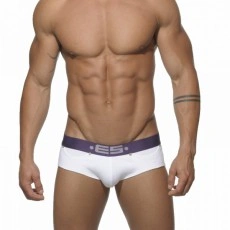 ES - UN052 SLIP RIB BLANC