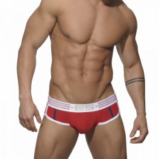 ES - UN063 SLIP SPORT ROUGE AVEC PUSH UP