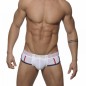 ES - UN063 SLIP SPORT BLANC AVEC PUSH UP