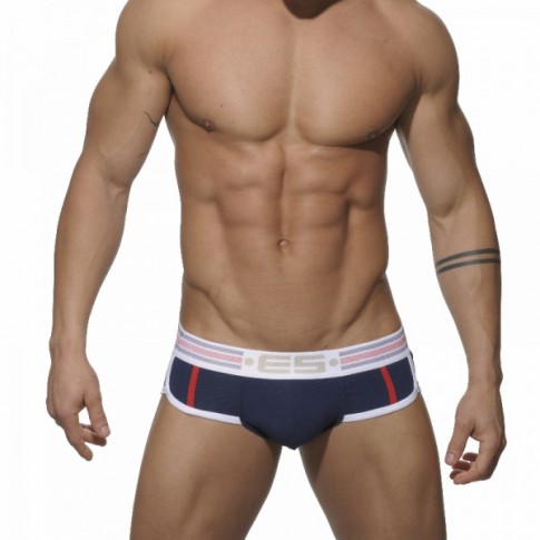 ES - UN063 SLIP SPORT NAVY AVEC PUSH UP
