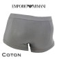 ARMANI - BOXER HOMME PARIGAMBA COTON GRIS 111866 4P540 04486