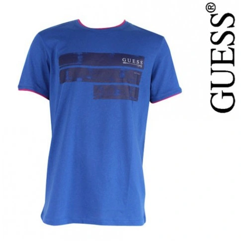 GUESS - T SHIRT EESSENTIAL STANFORD COL ROND