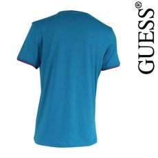 GUESS - T SHIRT EESSENTIAL NEW LAGOON COL ROND