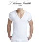 L'HOMME INVISIBLE - PERMANENT T SHIRT VN BLANC