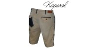 KAPORAL - BERMUDA DUMMEE EN COTON CAMEL