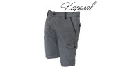 KAPORAL - BERMUDA DUMMEE EN COTON GRIS