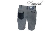 KAPORAL - BERMUDA DUMMEE EN COTON GRIS