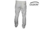 OXBOW - PANTALON EN LIN VEIZI COULEUR SEL